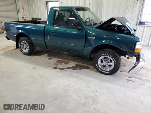 1998 Ford Ranger XL z VIN 1FTYR10C6WUA96291, wystawiony jako Copart lot #49984125 z przebiegiem 175 713 mil mil oraz Szkoda całkowita • Salvage title. Historia ofert i sprzedaży dostępna na DreamBid. Obrazek 4.