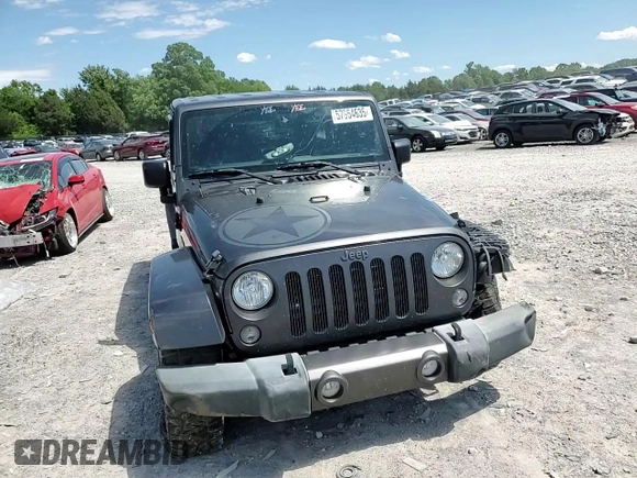 2016 Jeep Wrangler Unlimited Freedom с VIN 1C4BJWDG4GL153134, выставлен на аукционе Copart как лот 57954635 с пробегом 105 250 миль миль и Списание • Salvage title. История ставок и продаж доступна на DreamBid. Изображение 14.