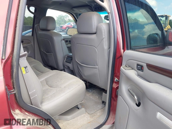2003 Cadillac Escalade z VIN 1GYEK63N53R183593, wystawiony jako IAAI lot #42438258 z przebiegiem 74 561 mil mil oraz . Historia ofert i sprzedaży dostępna na DreamBid. Obrazek 8.