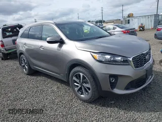 2019 Kia Sorento EX z VIN 5XYPHDA56KG547201, wystawiony jako IAAI lot #42260787 z przebiegiem 76 524 mil mil oraz . Historia ofert i sprzedaży dostępna na DreamBid. Obrazek 1.