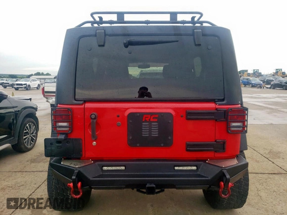 2016 Jeep Wrangler Unlimited Rubicon z VIN 1C4HJWFG7GL128994, wystawiony jako Copart lot #59855175 z przebiegiem 85 974 mil mil oraz Szkoda całkowita • Salvage title. Historia ofert i sprzedaży dostępna na DreamBid. Obrazek 6.