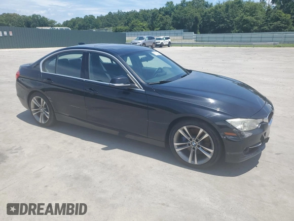 2015 BMW 3 Series 328i with VIN WBA3C1C5XFK118049, listed as a Copart auction lot 60166745 with 145,645 mi miles and Salvage title. Bid and sale history available at DreamBid. Image 4.