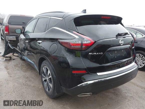 2020 Nissan Murano SV with VIN 5N1AZ2BS7LN146936, listed as a IAAI auction lot 41967687 with 44,753 mi miles and . Bid and sale history available at DreamBid. Image 3.