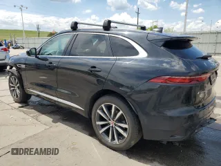 2023 Jaguar F-Pace S with VIN SADCJ2EX6PA705096, listed as a Copart auction lot 56425555 with 44,105 mi miles and Salvage title. Bid and sale history available at DreamBid. Image 2.