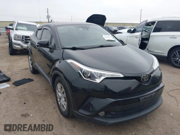 2019 Toyota C-HR XLE with VIN JTNKHMBX9K1035969, listed as a IAAI auction lot 41601631 with 1 mi miles. Bid and sale history available at carsss.com. Image 1.