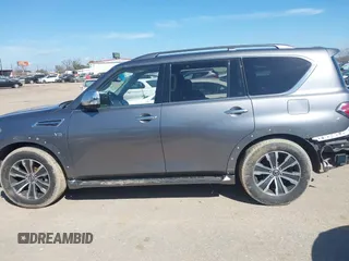 2020 Nissan Armada SL with VIN JN8AY2ND2L9110735, listed as a IAAI auction lot 41673284 with 80,407 mi miles. Bid and sale history available at carsss.com. Image 15.