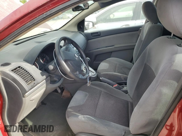 2007 Nissan Sentra 2.0 with VIN 3N1AB61E77L705146, listed as a Copart auction lot 52976845 with 280,193 mi miles and Salvage Title. Bid and sale history available at DreamBid. Image 7.