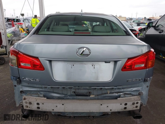 2007 Lexus IS 250 with VIN JTHBK262975039804, listed as a IAAI auction lot 41776505 with 188,005 mi miles and . Bid and sale history available at DreamBid. Image 17.