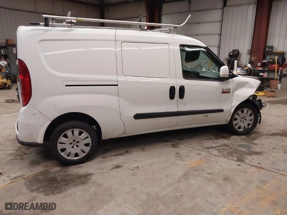 2019 Ram ProMaster City Cargo Van Tradesman SLT with VIN ZFBHRFBB2K6N02084, listed as a IAAI auction lot 41666797 with 84,146 mi miles. Bid and sale history available at carsss.com. Image 13.