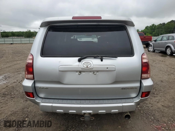 2004 Toyota 4Runner SR5 with VIN JTEBU14R440049098, listed as a Copart auction lot 56210835 with 237,867 mi miles and Clean title. Bid and sale history available at DreamBid. Image 6.