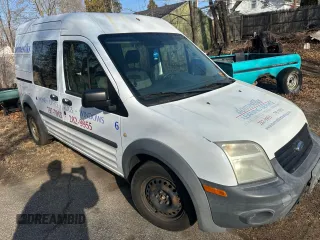 2013 Ford Transit Connect XL with VIN NM0LS6AN6DT136557, listed as a Copart auction lot 49254375 with 116,117 mi miles and Clean Title. Bid and sale history available at carsss.com. Image 1.