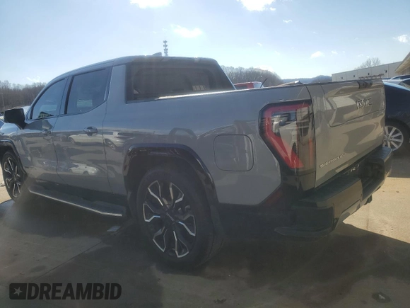 2024 GMC Sierra 1500 with VIN 1GT401EL5RU401222, listed as a Copart auction lot 43251615 with 8,806 mi miles and Salvage Title. Bid and sale history available at DreamBid. Image 2.
