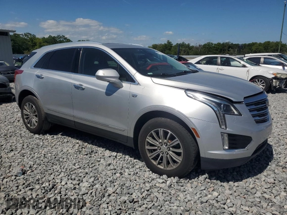 2017 Cadillac XT5 Luxury AWD with VIN 1GYKNDRS9HZ203511, listed as a Copart auction lot 49324465 with 102,529 mi miles and Salvage Title. Bid and sale history available at DreamBid. Image 4.