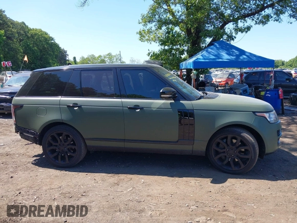 2016 Land Rover Range Rover HSE with VIN SALGS2VF6GA269683, listed as a IAAI auction lot 42402277 with 76,520 mi miles and . Bid and sale history available at DreamBid. Image 13.