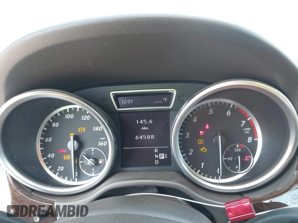 2012 Mercedes-Benz M ML 350 with VIN 4JGDA5HB3CA029777, listed as a IAAI auction lot 41905904 with 64,588 mi miles. Bid and sale history available at carsss.com. Image 7.