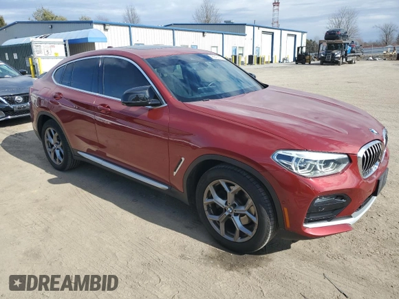 2021 BMW X4 xDrive30i z VIN 5UX2V1C01M9F54470, wystawiony jako Copart lot #46840375 z przebiegiem 6 000 mil mil oraz Szkoda całkowita • Salvage title. Historia ofert i sprzedaży dostępna na DreamBid. Obrazek 4.