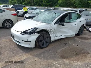 2023 Tesla Model 3 with VIN 5YJ3E1EA4PF644621, listed as a IAAI auction lot 42280312 with 41,262 mi miles and . Bid and sale history available at DreamBid. Image 19.