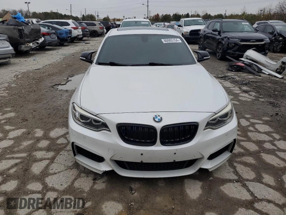 2015 BMW 2 Series M235i with VIN WBA1J7C59FV358868, listed as a Copart auction lot 80905154 with 88,561 mi miles and Salvage Title. Bid and sale history available at carsss.com. Image 5.