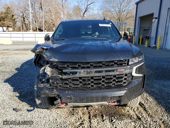 2021 Chevrolet Tahoe Z71 with VIN 1GNSKPKD3MR343566, listed as a Copart auction lot 42965905 with 53,006 mi miles and Salvage Title. Bid and sale history available at carsss.com. Image 5.