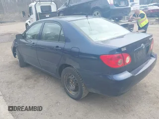 2008 Toyota Corolla CE with VIN 1NXBR32E98Z997007, listed as a IAAI auction lot 42090245 with 115,384 mi miles. Bid and sale history available at carsss.com. Image 3.
