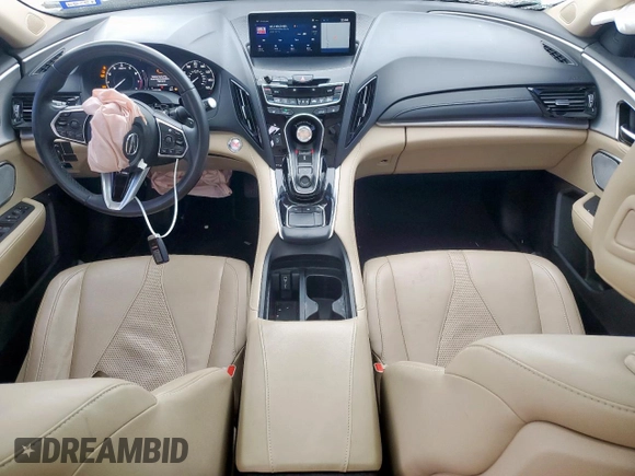 2019 Acura RDX Technology with VIN 5J8TC2H56KL001527, listed as a Copart auction lot 57758495 with 88,823 mi miles and Salvage title. Bid and sale history available at DreamBid. Image 8.