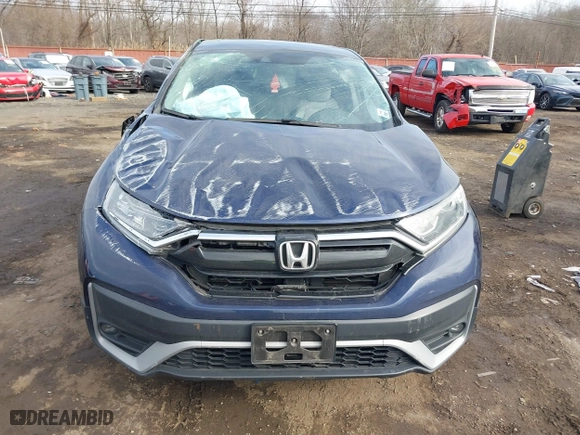 2022 Honda CR-V EX-L with VIN 5J6RW2H82NA011590, listed as a IAAI auction lot 41283171 with 1 mi miles. Bid and sale history available at carsss.com. Image 6.