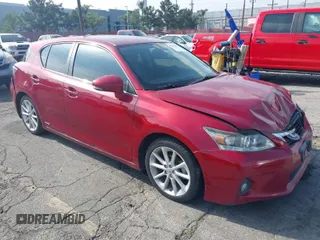 2012 Lexus CT with VIN JTHKD5BH2C2101769, listed as a IAAI auction lot 41986651 with 146,642 mi miles. Bid and sale history available at carsss.com. Image 1.