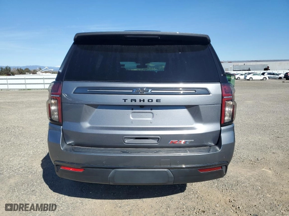 2021 Chevrolet Tahoe RST with VIN 1GNSKRKD0MR422236, listed as a Copart auction lot 46718125 with 39,960 mi miles and Salvage Title. Bid and sale history available at carsss.com. Image 6.
