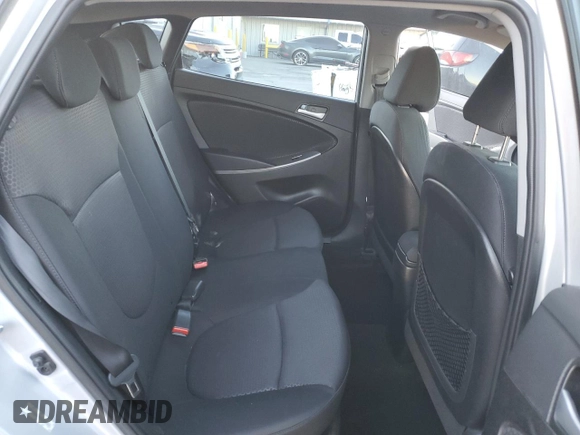 2015 Hyundai Accent Sport with VIN KMHCU5AE0FU201483, listed as a Copart auction lot 80882664 with 66,292 mi miles and Salvage Title. Bid and sale history available at carsss.com. Image 10.