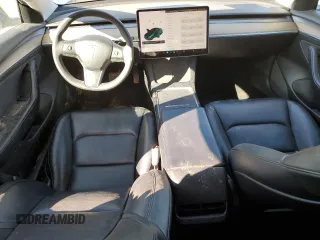 2021 Tesla Model 3 Standard Range Plus with VIN 5YJ3E1EA2MF088966, listed as a Copart auction lot 47001535 with 100,963 mi miles and Non Repairable. Bid and sale history available at DreamBid. Image 8.