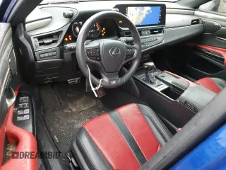 2022 Lexus ES 350 F Sport with VIN 58AGZ1B13NU121755, listed as a Copart auction lot 43086845 with 48,490 mi miles and Salvage title. Bid and sale history available at DreamBid. Image 8.