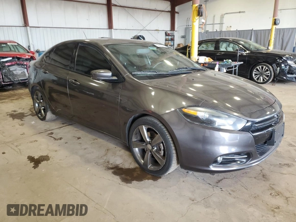 2015 Dodge Dart GT with VIN 1C3CDFEB6FD223566, listed as a Copart auction lot 49812795 with 120,704 mi miles and Salvage Title. Bid and sale history available at carsss.com. Image 4.