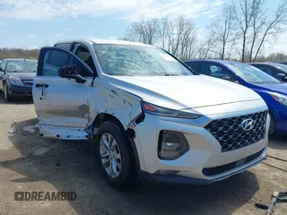 2019 Hyundai Santa Fe SEL with VIN 5NMS33AD1KH101182, listed as a IAAI auction lot 42093555 with 93,473 mi miles and . Bid and sale history available at DreamBid. Image 1.