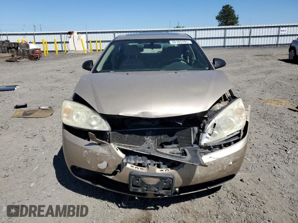2006 Pontiac G6 6-Cyl z VIN 1G2ZG558364240017, wystawiony jako Copart lot #59183785 z przebiegiem 48 484 mil mil oraz Szkoda całkowita • Salvage title. Historia ofert i sprzedaży dostępna na DreamBid. Obrazek 5.