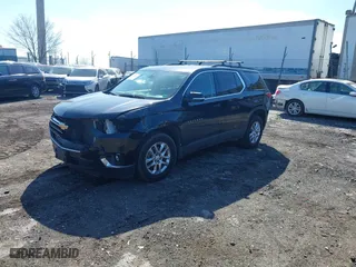 2020 Chevrolet Traverse LT Cloth with VIN 1GNEVGKW8LJ246849, listed as a IAAI auction lot 41652165 with 155,718 mi miles. Bid and sale history available at carsss.com. Image 2.