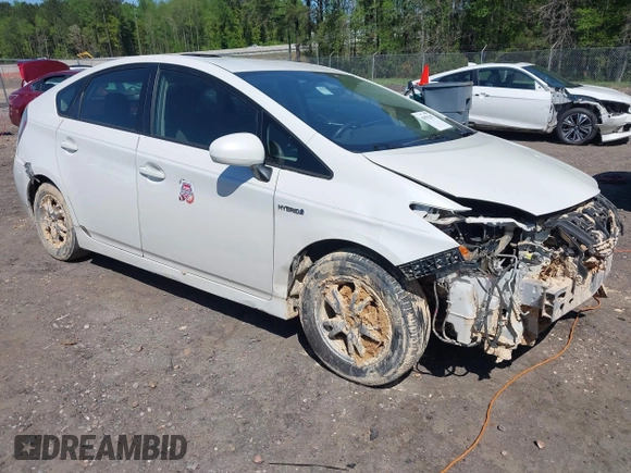 2011 Toyota Prius I with VIN JTDKN3DU8B5364553, listed as a IAAI auction lot 41993267 with 207,298 mi miles and . Bid and sale history available at DreamBid. Image 1.