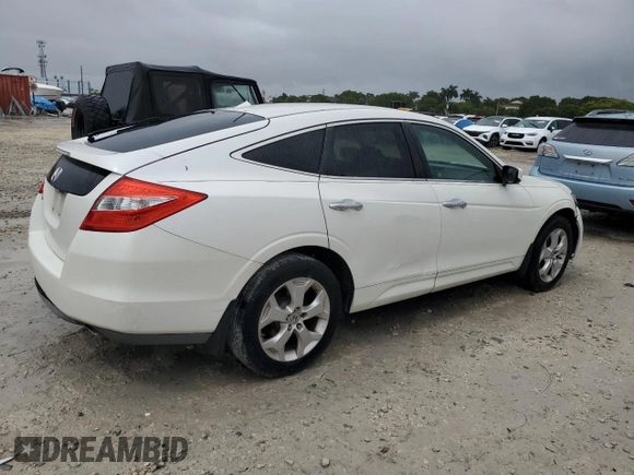 2010 Honda Accord Crosstour EX-L with VIN 5J6TF1H58AL015843, listed as a Copart auction lot 75407034 with 140,932 mi miles and Clean Title. Bid and sale history available at carsss.com. Image 3.