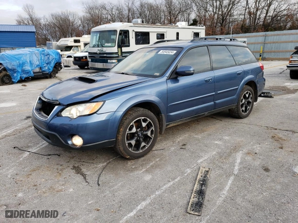 2008 Subaru Outback (Natl) XT Ltd with VIN 4S4BP63C686309652, listed as a Copart auction lot 84945034 with 194,422 mi miles and Salvage Title. Bid and sale history available at carsss.com. Image 1.