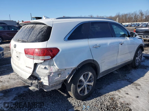 2016 Kia Sorento EX with VIN 5XYPHDA16GG047107, listed as a Copart auction lot 42509755 with 135,642 mi miles and Salvage Title. Bid and sale history available at carsss.com. Image 3.