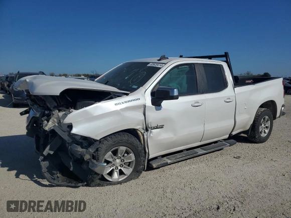 2019 Chevrolet Silverado 1500 LT with VIN 1GCRWCED9KZ219802, listed as a Copart auction lot 83620414 with Not Provided miles and Salvage Title. Bid and sale history available at DreamBid. Image 1.