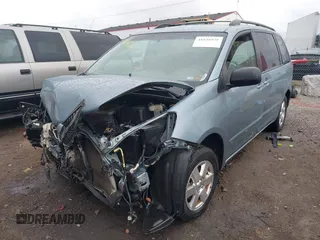 2008 Toyota Sienna CE with VIN 5TDZK23C58S177543, listed as a IAAI auction lot 41848850 with 226,347 mi miles. Bid and sale history available at carsss.com. Image 19.