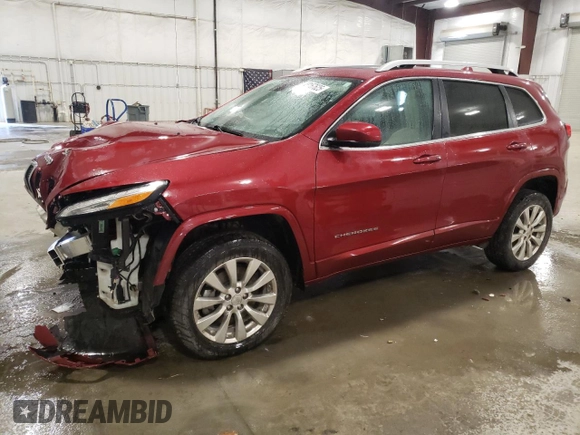 2017 Jeep Cherokee Overland с VIN 1C4PJMJS2HW608601, выставлен на аукционе Copart как лот 43157625 с пробегом 95 982 миль миль и Списание • Salvage title. История ставок и продаж доступна на DreamBid. Изображение 1.