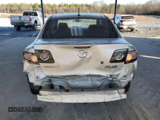 2008 Mazda 3 i Sport with VIN JM1BK12F381791446, listed as a Copart auction lot 43810635 with 134,415 mi miles and Salvage Title. Bid and sale history available at DreamBid. Image 6.