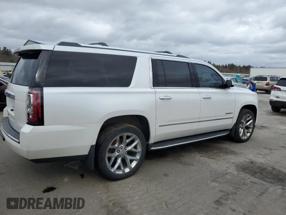 2017 GMC Yukon XL Denali with VIN 1GKS2HKJXHR209328, listed as a Copart auction lot 48726015 with 126,547 mi miles and Salvage Title. Bid and sale history available at carsss.com. Image 3.