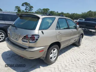 2002 Lexus RX 300 z VIN JTJHF10U220275170, wystawiony jako Copart lot #74442794 z przebiegiem Nie podano mil oraz Szkoda całkowita • Salvage title. Historia ofert i sprzedaży dostępna na DreamBid. Obrazek 3.