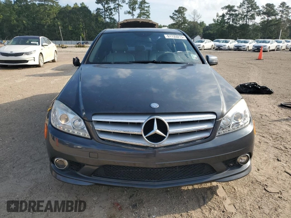 2010 Mercedes-Benz C 300 Sport with VIN WDDGF5EB1AR102933, listed as a Copart auction lot 61133215 with 136,319 mi miles and Salvage title. Bid and sale history available at DreamBid. Image 5.