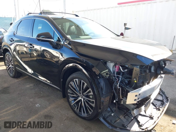 2024 Lexus RX 350 with VIN 2T2BAMBA6RC026443, listed as a IAAI auction lot 41975224 with 7,244 mi miles and . Bid and sale history available at DreamBid. Image 1.