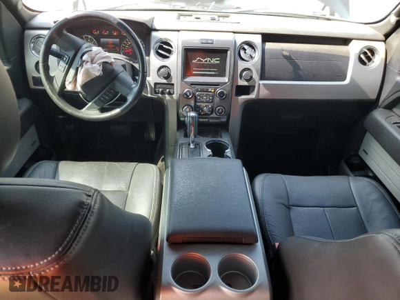 2014 Ford F-150 XL with VIN 1FTFW1ETXEFB42782, listed as a Copart auction lot 56055895 with 147,995 mi miles and Salvage title. Bid and sale history available at DreamBid. Image 8.