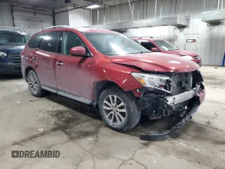 2016 Nissan Pathfinder S with VIN 5N1AR2MN5GC640155, listed as a Copart auction lot 51290005 with Not Provided miles and Non Repairable. Bid and sale history available at carsss.com. Image 4.