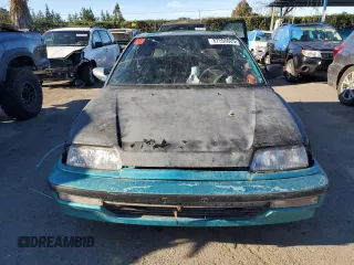 1991 Honda Civic z VIN 2HGED7366MH518166, wystawiony jako Copart lot #87556605 z przebiegiem Nie podano mil oraz Szkoda całkowita • Salvage title. Historia ofert i sprzedaży dostępna na DreamBid. Obrazek 5.